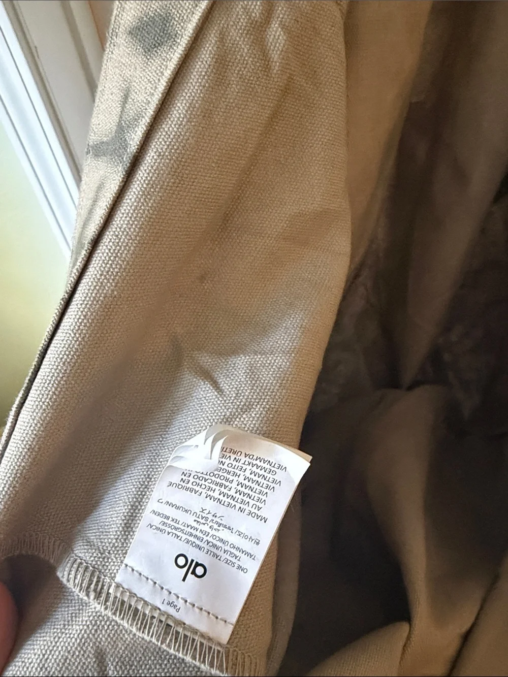 ALO YOGA TOTE BAG